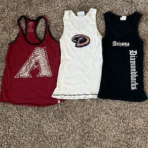 Set of 3 AZ DBacks Tanks